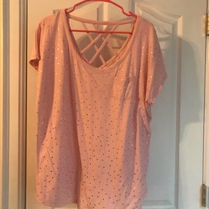 Pink Polka Tee